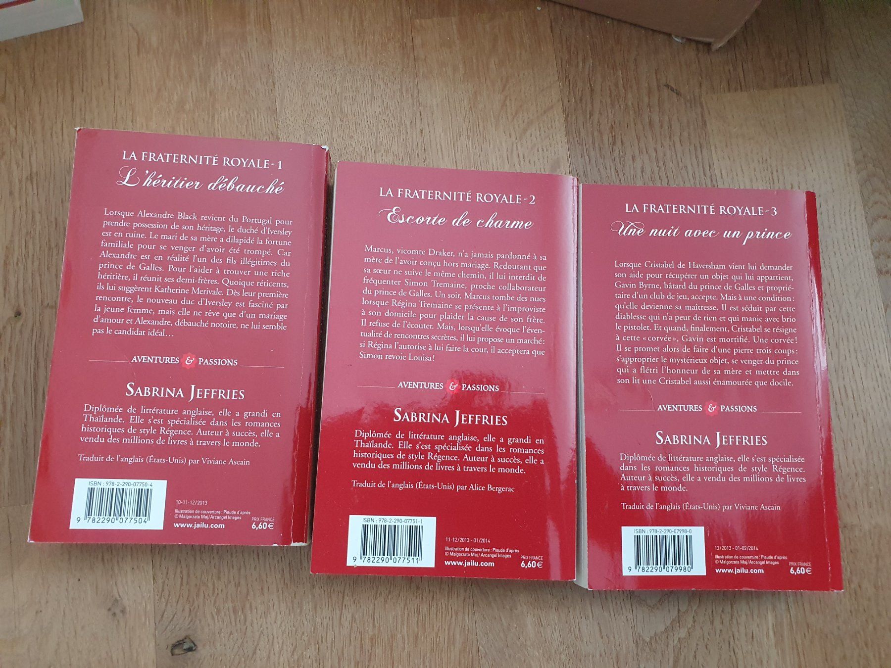 Libri: 3 romans de Sabrina Jeffries – Usato da Oftringen venduto da papillon075 1