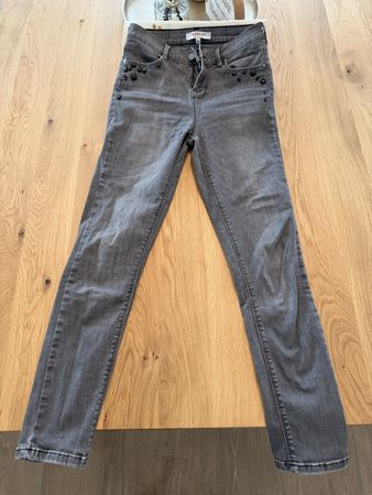 Jeans Morgan grigio scuro taglia 36 con strass!