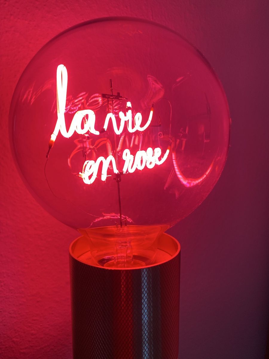 Tutte le decorazioni: Lampe néon décorative "La vie en rose" – Nuovo (secondo la descrizione) da Lausanne venduto da sebrep 1
