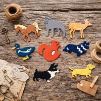 Neues Stanzschablonenset viele Tierli