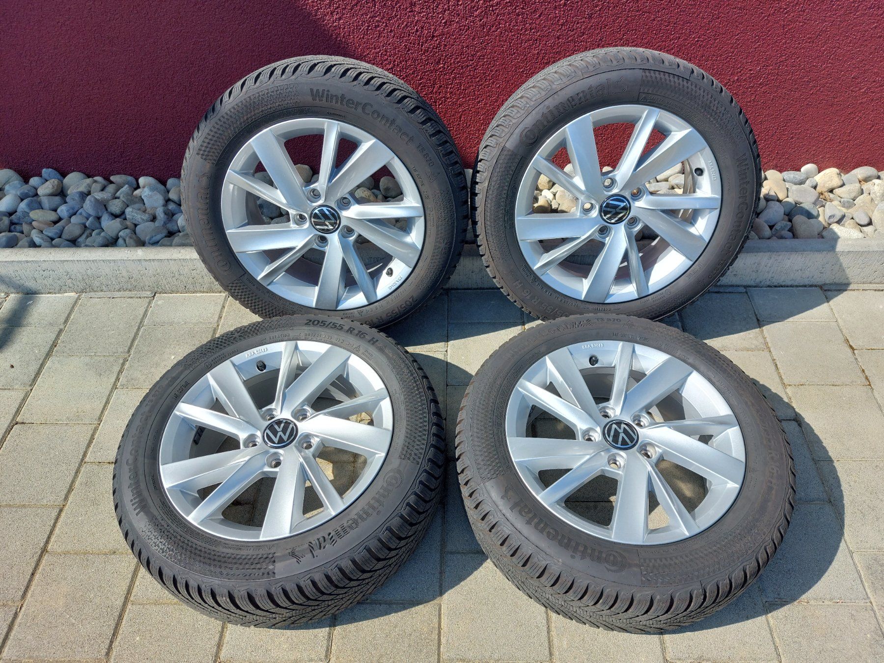 Volkswagen Pneumatici & Ruote complete: 4 roues hiver golf 8 – Usato da Cousset venduto da alpiq64