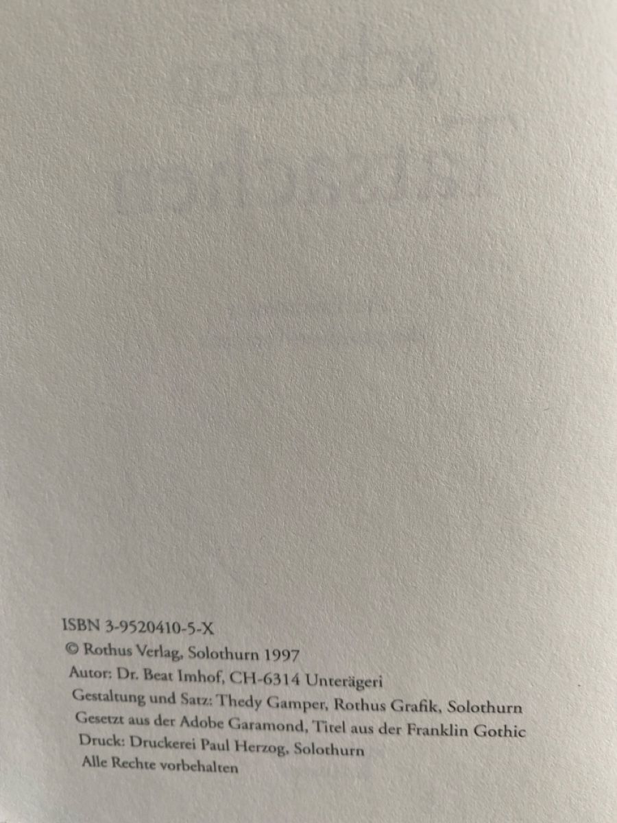 Libri: Gedanken schaffen Tatsachen. B. Imhof – Nuovo (secondo la descrizione) da Dallenwil venduto da kavogt6 2