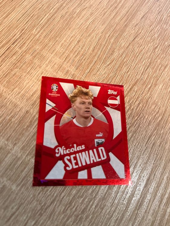 Tops Euro 2024 Aut Ptw Gold Nicolas Seiwald (Gebraucht) in sugiez für