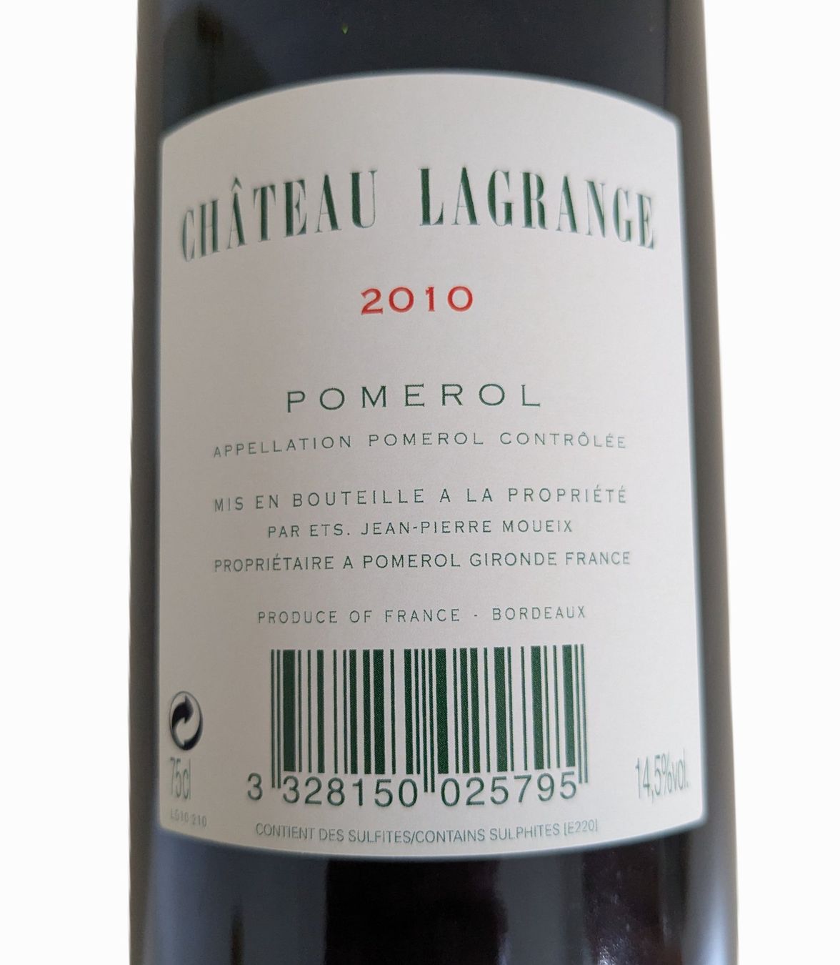 Vino: Château Lagrange 2010 – Nuovo (secondo la descrizione) da Giffers venduto da agu25 2
