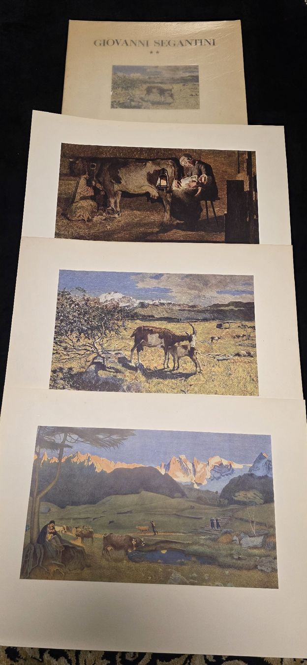 Posters & Illustrations: Giovanni Segantini Kunstmappe von 1950 – D'occasion à Kaufdorf par Nati-Nati 1