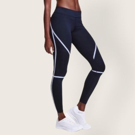 Blaue Sport Leggings