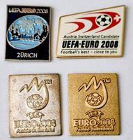 4 Pins  Uefa 2008 Fussball