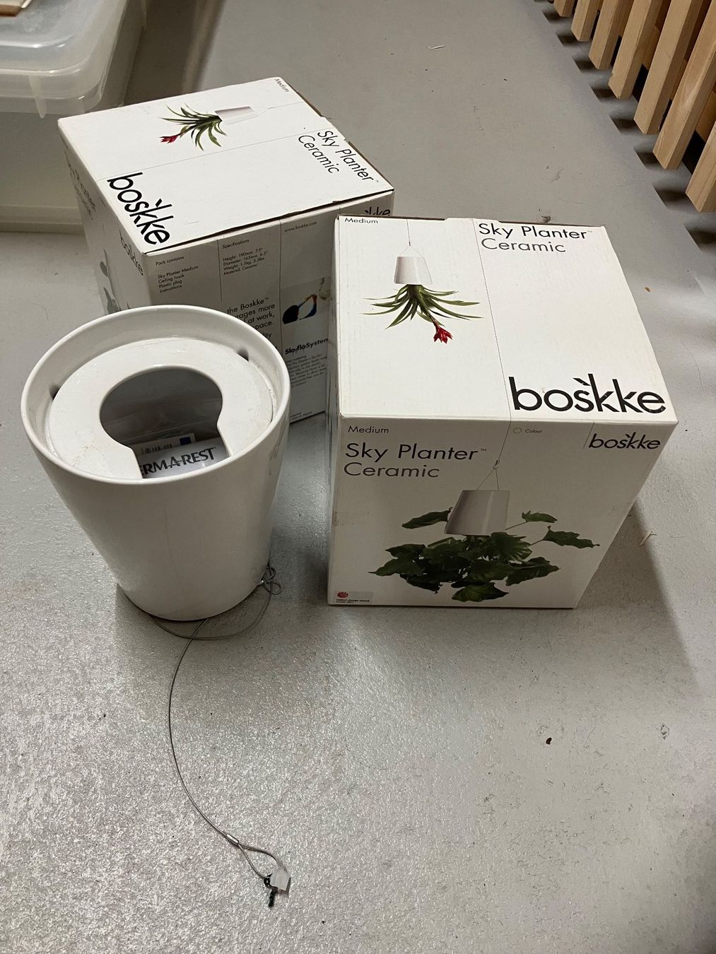 Blumentöpfe: Boskke sky planter Keramik – Gebraucht aus Zürich von sodeli11