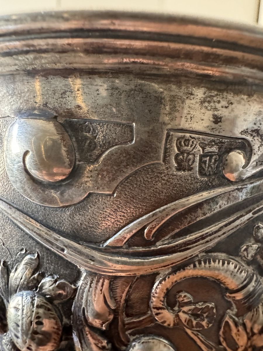 Vasen & Gefässe: Vase ancien argenté massif – Gebraucht aus Vésenaz von Angela.C3 7