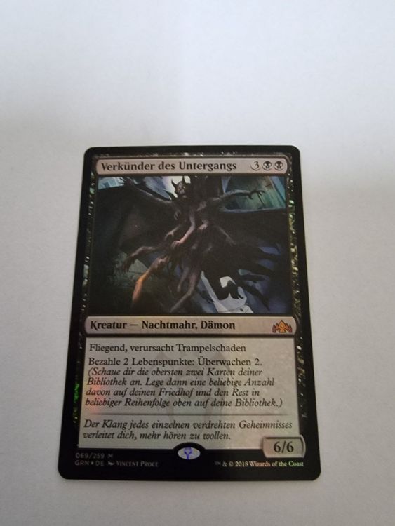 MTG Karte Verkünder des Untergangs Foil | Kaufen auf Ricardo