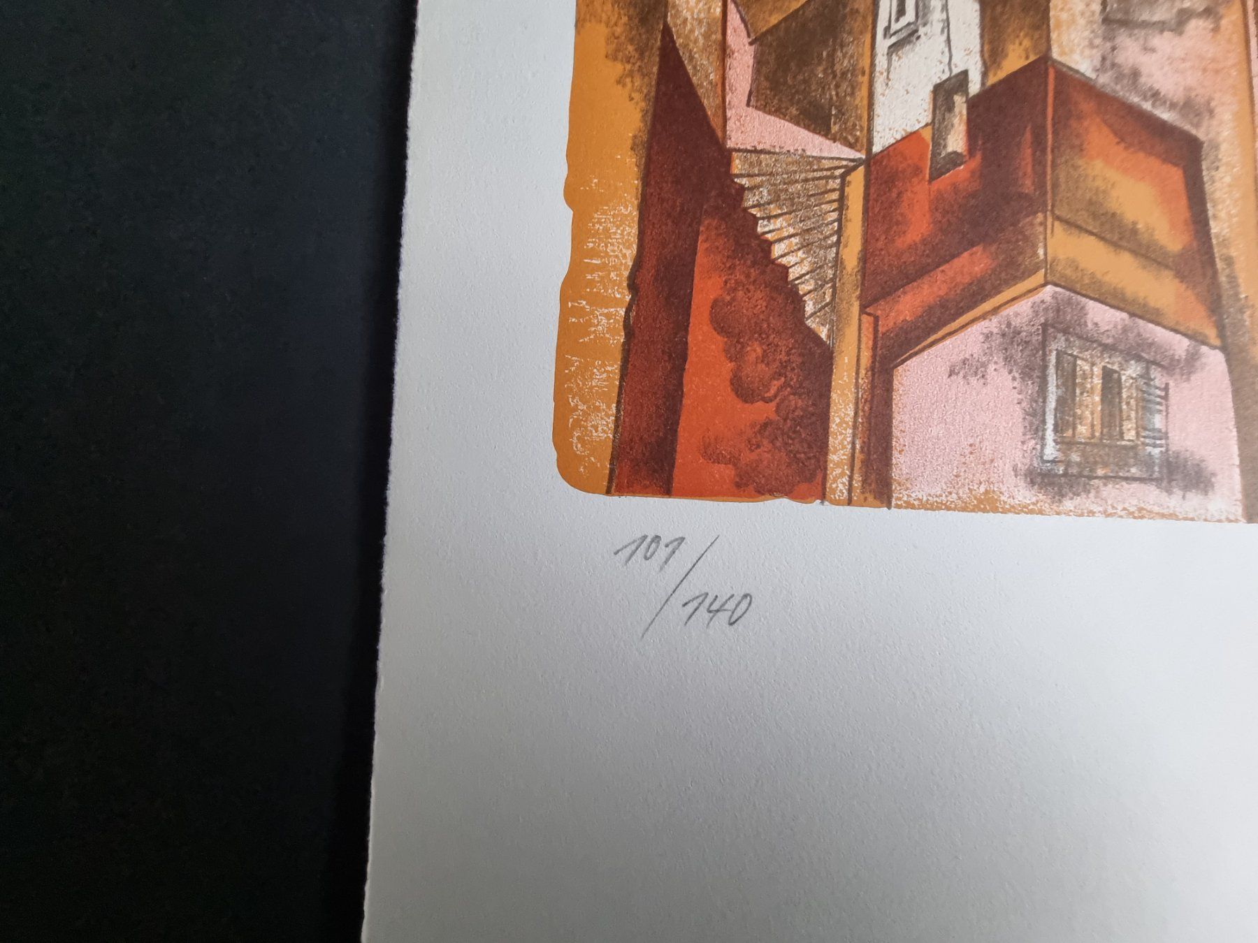 Grafica & Litografie: Ernst Kopp  LITHOGRAPHIE SIGNIERT NUMMERIERT – Usato da Gersau venduto da grafik-kunst 2