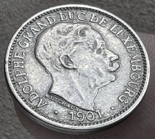 LUXEMBURG 10 CENTIMES 1901
