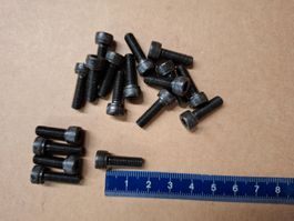 Zylinder (Innensechskant)-Schrauben M5x15mm