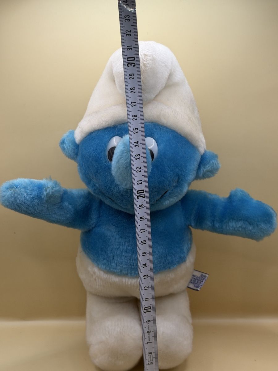 Giocattoli: Schtroumpf PEYO 1981 Peluche Vintage Corée – Usato da Genève venduto da sho_67qj 2