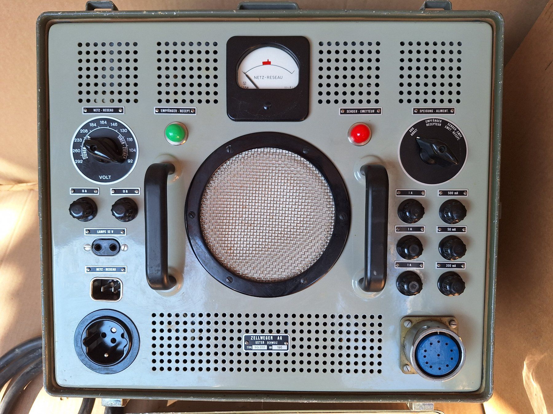 Radiocomunicazione: Schweizer Armee  SE-222 – Difettoso da Madiswil venduto da 20gls