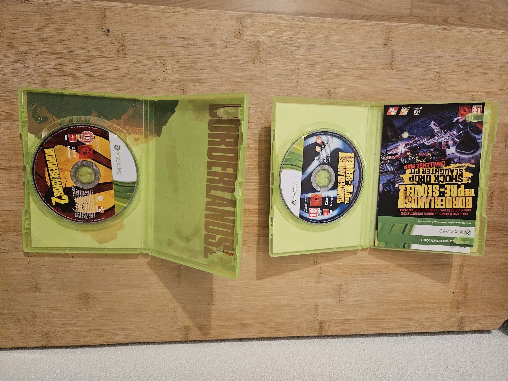 Microsoft Spiele: Xbox 360 Borderlands 1 & 2 Spiel Konvolut – Gebraucht aus Hochdorf von Kragplattenanschluss 1