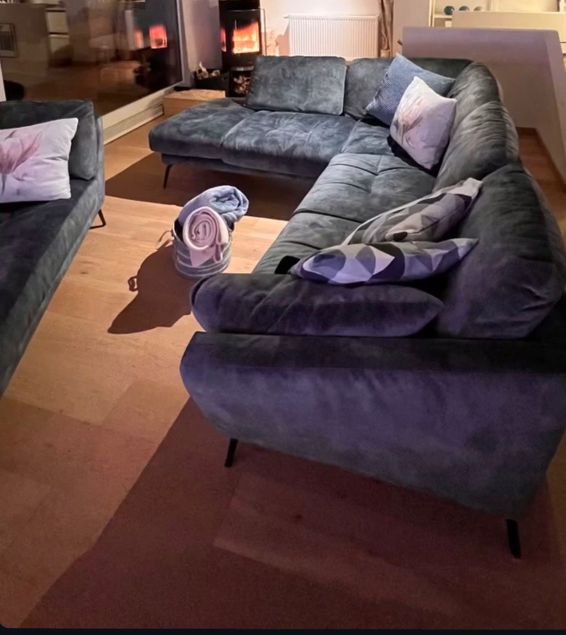 Pfister Sofas: Salon set canapé d’angle +meridienne + fauteuil – Gebraucht aus Bussigny von tat_7z25 2