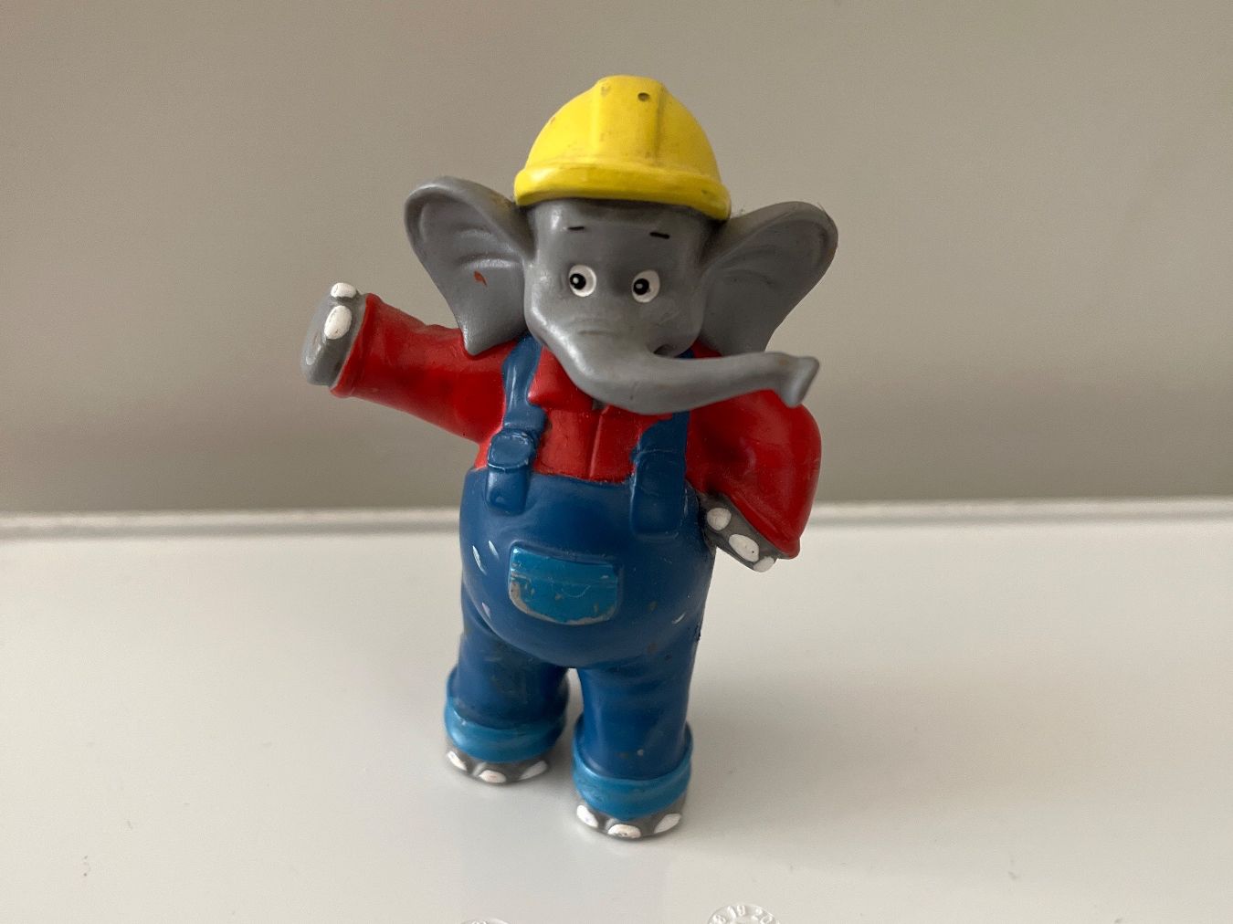 Figurines: Tonie Benjamin Blümchen - Als Baggerfahrer – D'occasion à Bad Zurzach par M.gans