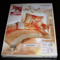 Bettwäsche-Garnitur Satin Rosen orange SentaBergerEdition(1)