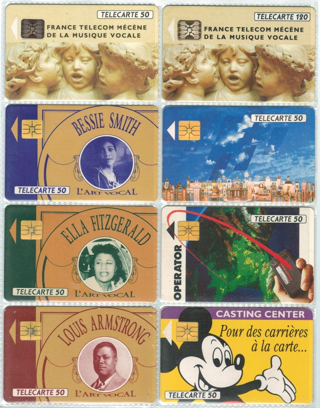 Telefon- & Taxkarten: 8 Telefonkarten Frankreich – Gebraucht aus Zürich von Tolima194
