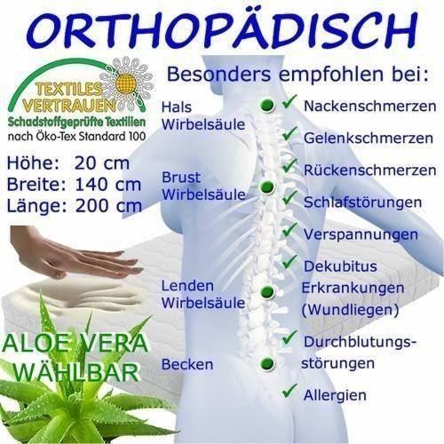 Matratzen: HIT: ALOE- VISCO- Matratze 90 x200cm – Neu und originalverpackt aus Oensingen von Smart2006 1