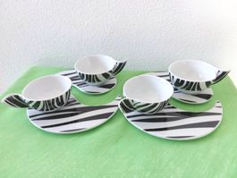 ANGELO FORTUNA 4er Kaffee Set