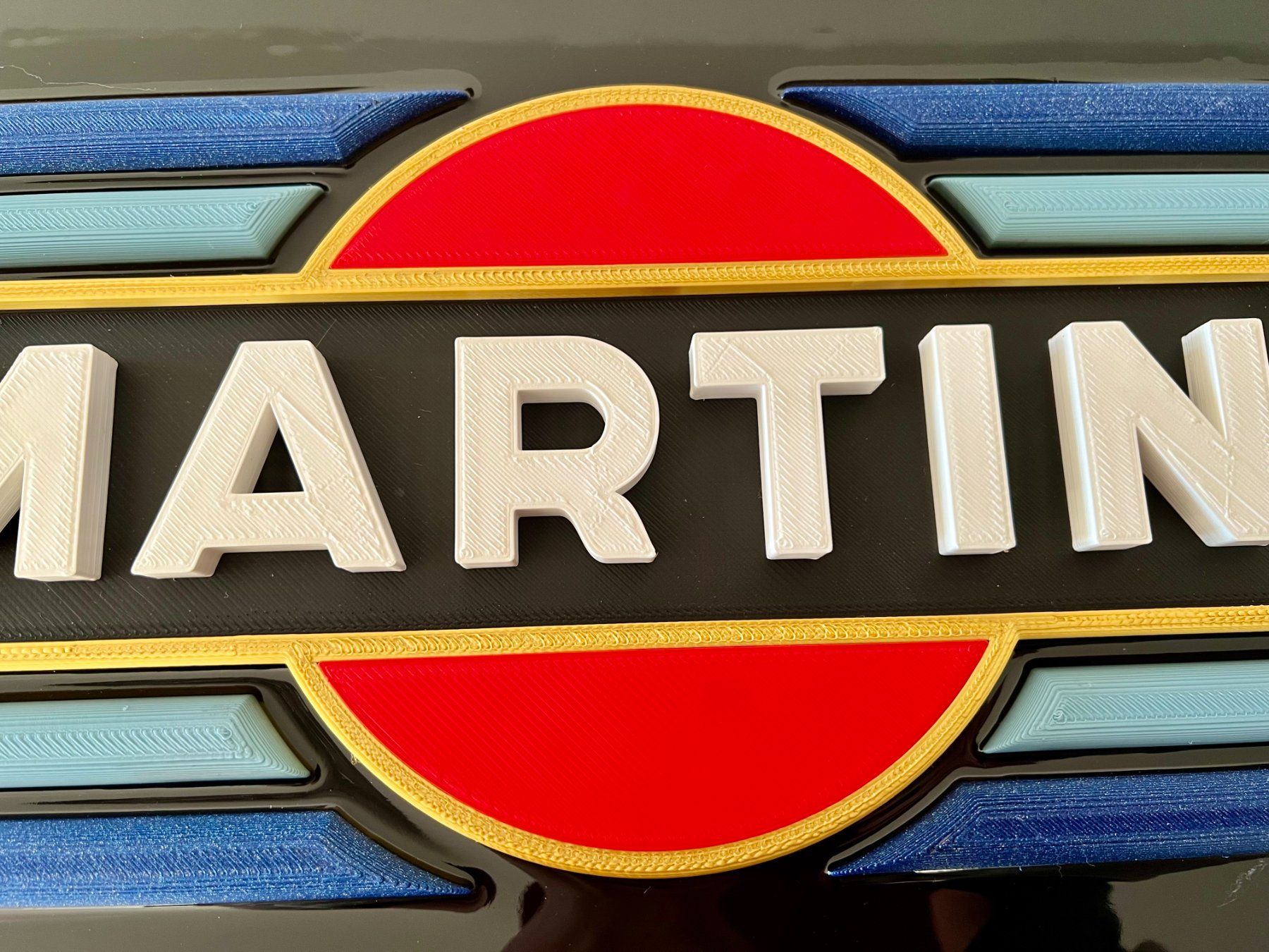 Dipinti: MARTINI Logo 3D print exclusive artwork - with Certificate – Nuovo e nell'imballaggio originale da Le Mont-sur-Lausanne venduto da luxurylover 2