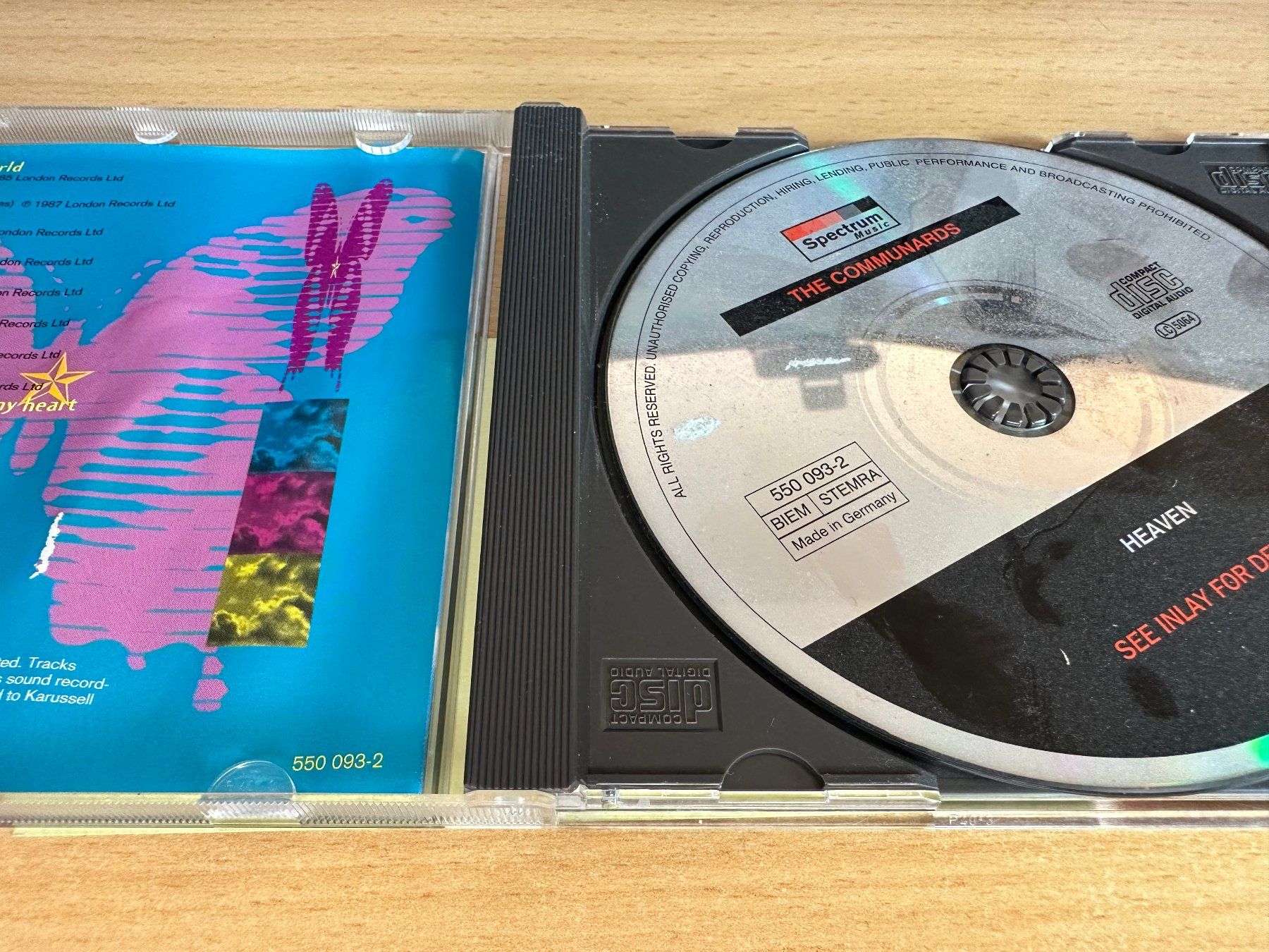 CD: The Communards – Heaven – Usato da Rikon im Tösstal venduto da Alpenmutz 2