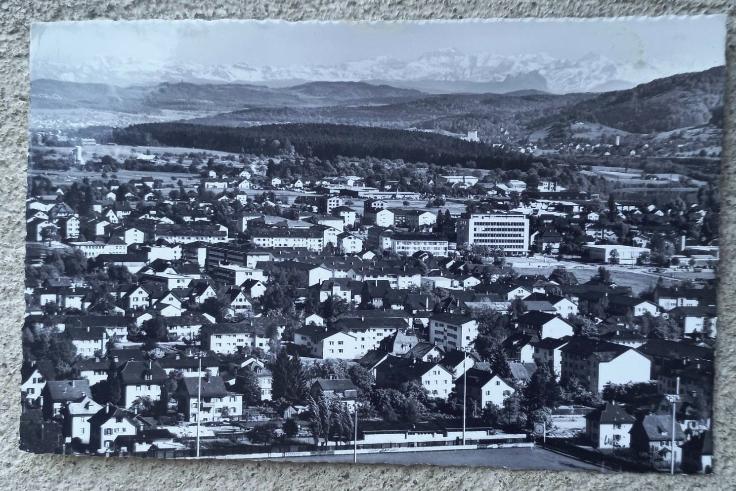 Ansichtskarten: AK Wettingen 1962 – Gebraucht aus Burgdorf von glasrabe01
