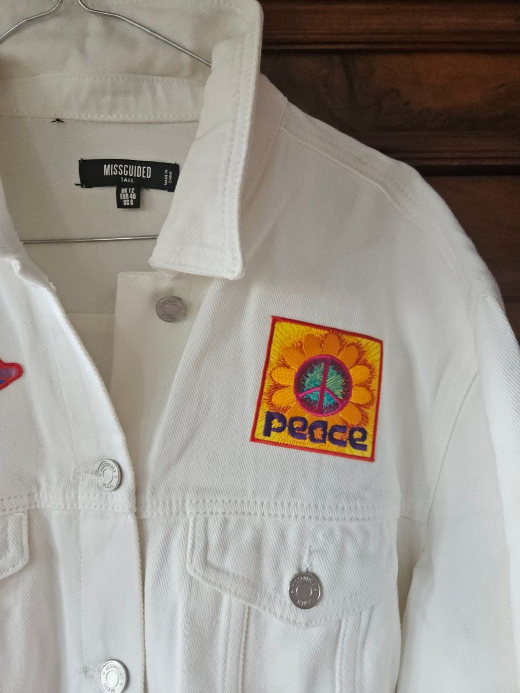 Jacken: Veste camionneur Jeans blanc taille 40 – Neu und originalverpackt aus Thônex von lacomtessedesfees 3