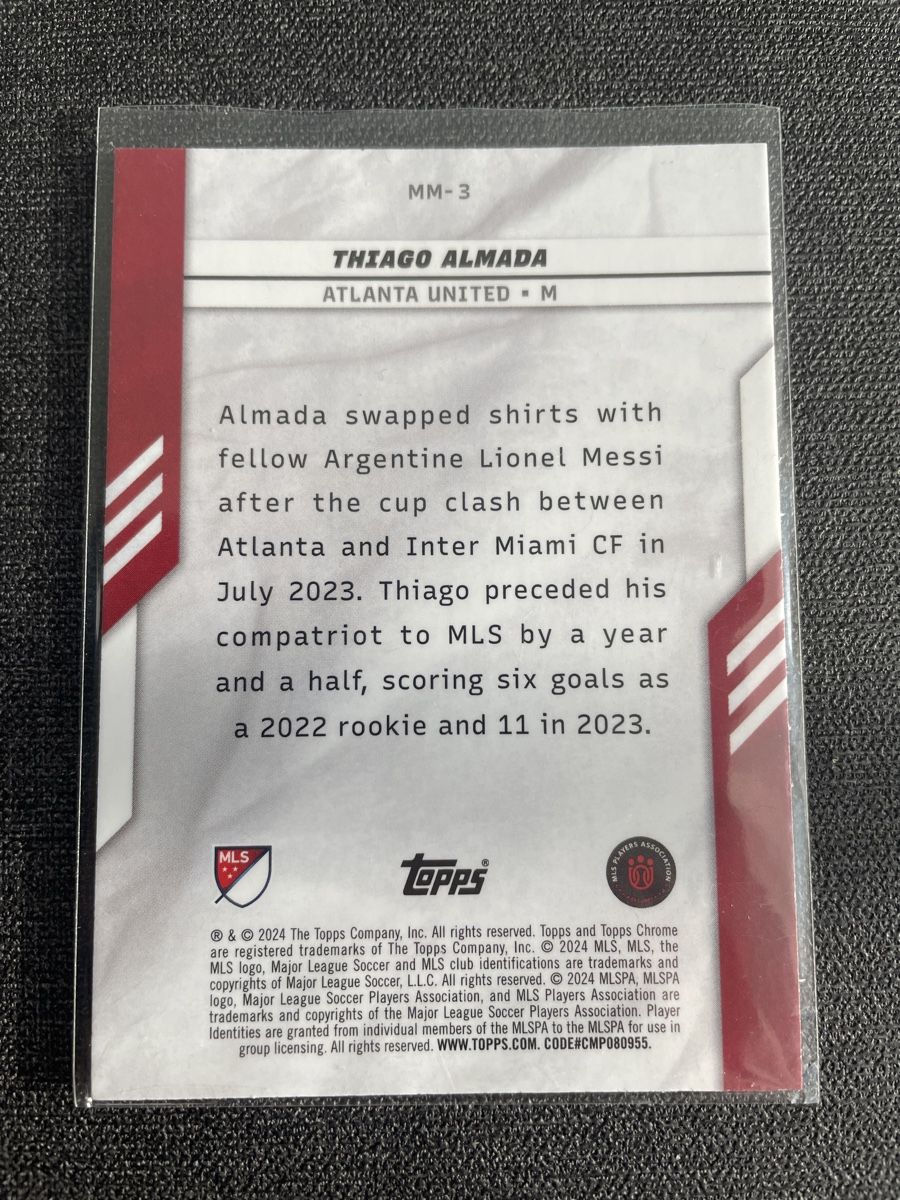 Topps Sammelbilder & Trading cards: Topps Thiago Almada Atlanta United MLS – Neu (gemäss Beschreibung) aus Burgdorf von Sports_Cards_3400 1
