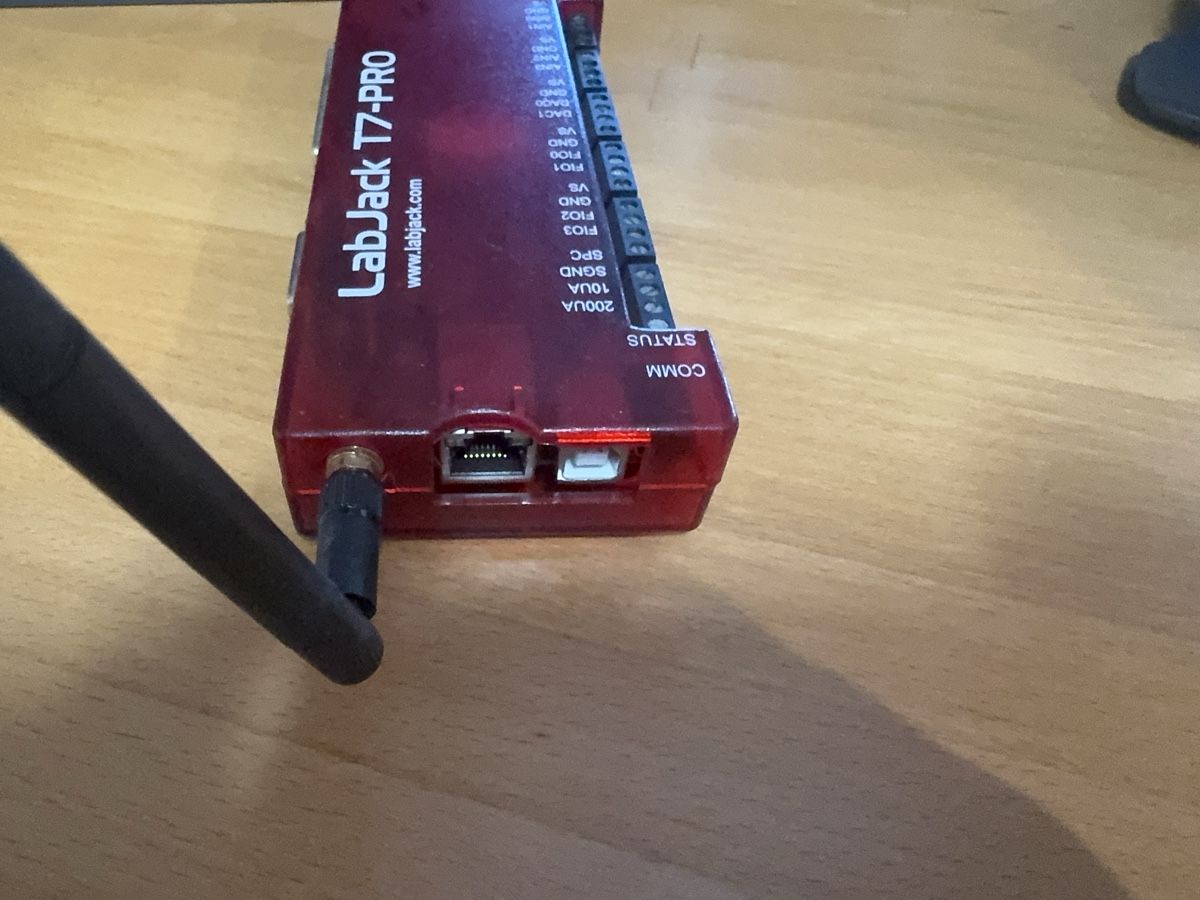 Misurare: LabJack T7-PRO Multifunktions-DAQ / Datenlogger mit WLAN – Usato da Wittenwil venduto da eichmitronik 1