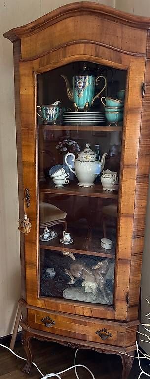 Vetrine: Antike Vitrine aus Holz - Top – Nuovo (secondo la descrizione) da Uetikon am See venduto da Sarahm76