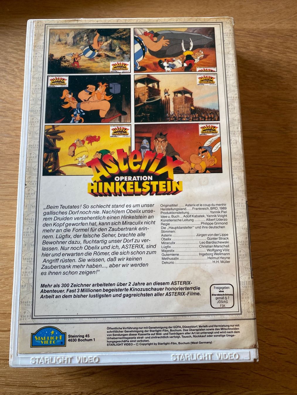 Tutti i VHS: Asterix - Operation Hinkelstein, VHS, Starlight Video – Usato da Fürigen venduto da Barbi19 1