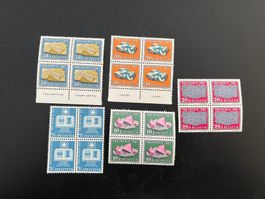 Pro Patria 1961 4er Block **   (5755)