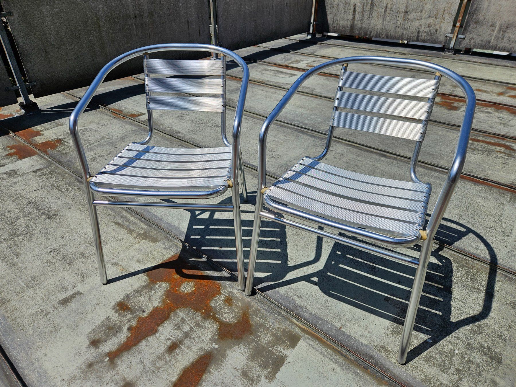 Sedie: 2 Gartenstühle Aluminium – Usato da Herisau venduto da Markie7