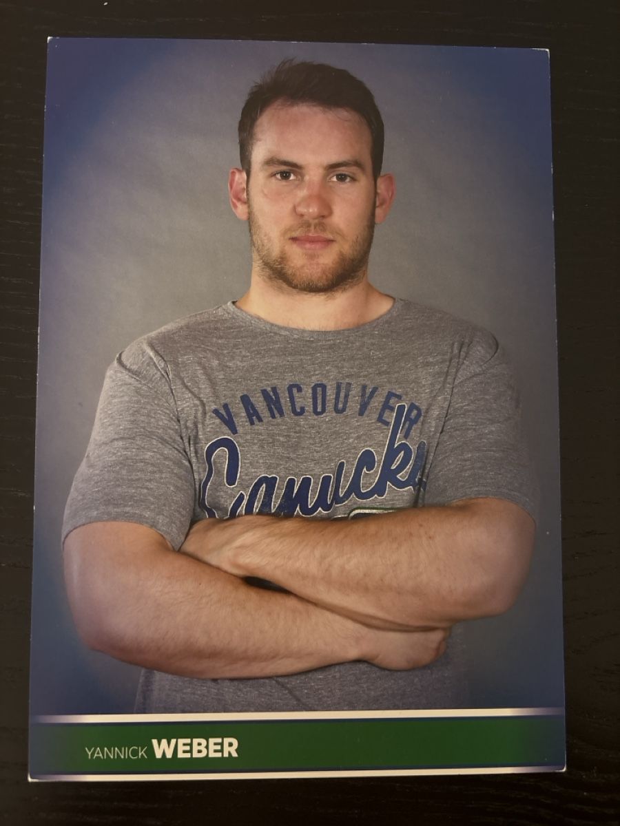 Autografi: Yannick Weber Autogrammkarte - Saisonschluss Schnäppchen! – Usato da Uetendorf venduto da hoisle 1