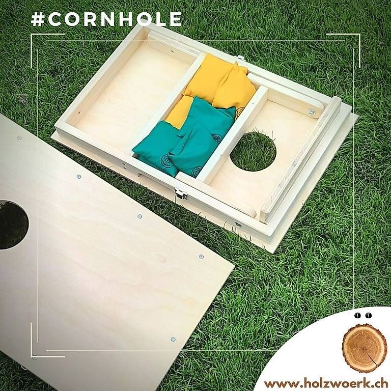 Spiele: Cornhole Spiel als Koffer – Gebraucht aus Dinhard von HOLZwoerk 1
