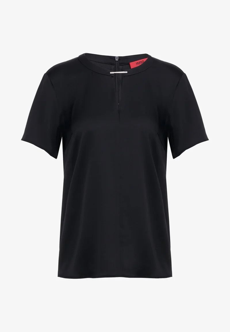 Hugo Boss Camicette: Hugo Boss Silk Dark Blue Blouse 36/38 EU – Nuovo (secondo la descrizione) da Zürich venduto da Vera_Ma