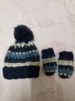Wintermütze & Fäustlinge für Neugeborene