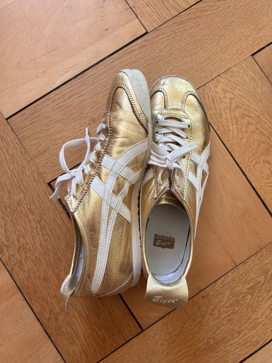 Scarpe da uomo: Onitsuka Tiger Mexico 66 Gold Grösse 40.5 – Usato da Bern venduto da liv_w6c6 2