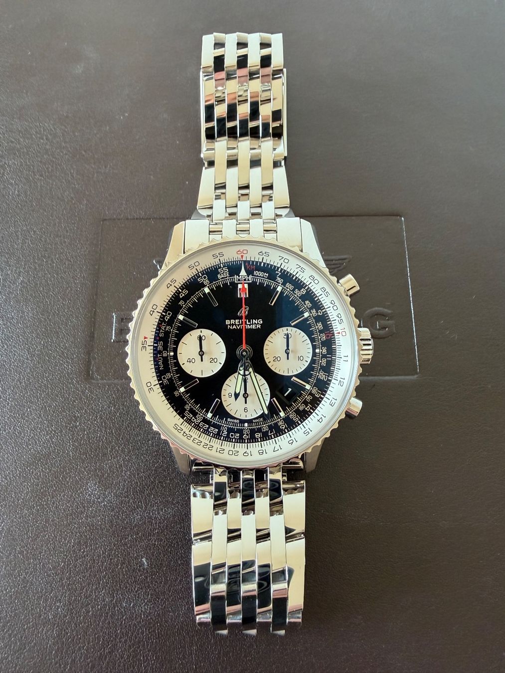 Breitling Montres: Letzte Chance: Breitling Navitimer B01 Chronograph (Fullset) – Neuf (Voir description) à Adlikon b.Regensdf par S-T-H 1
