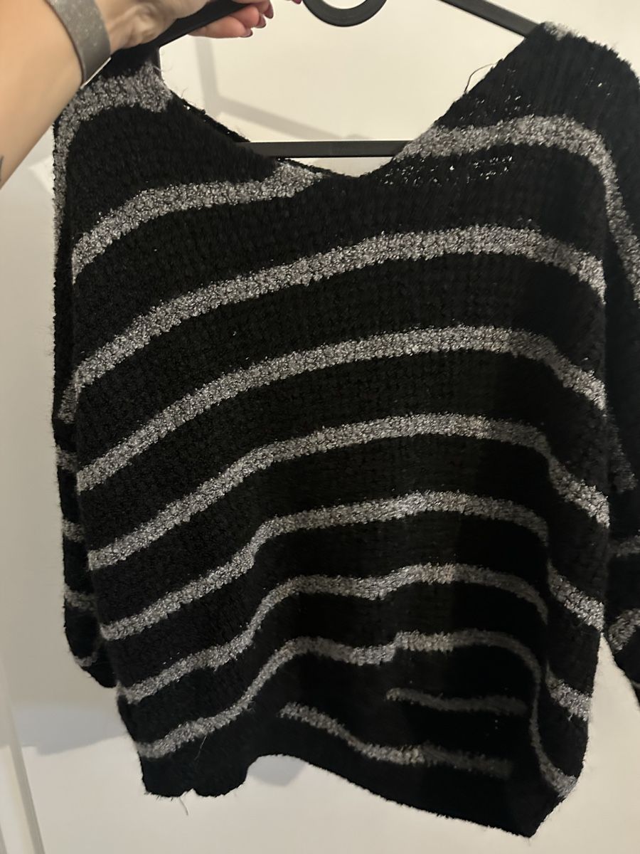 Maglioni & Felpe: Warmer Winter Pullover mit Streifen, Top Zustand! – Usato da Reinach BL venduto da Alles_muss_weg00