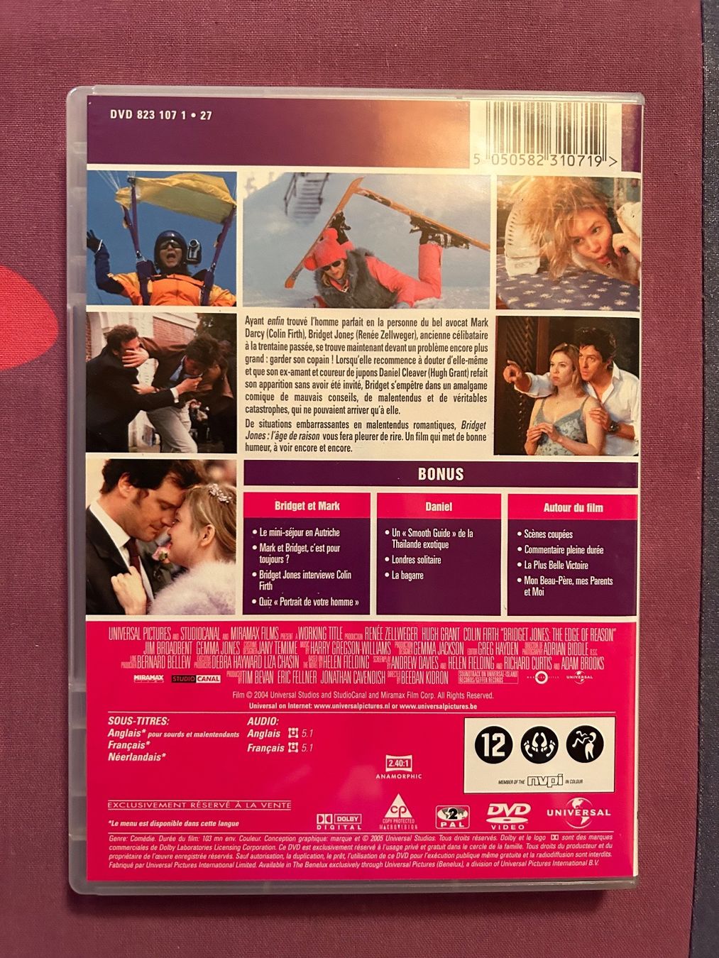 Tutti i DVDs: BRIDGET JONES L’ÂGE DE RAISON – Usato da St-Cierges venduto da Crisi53 1