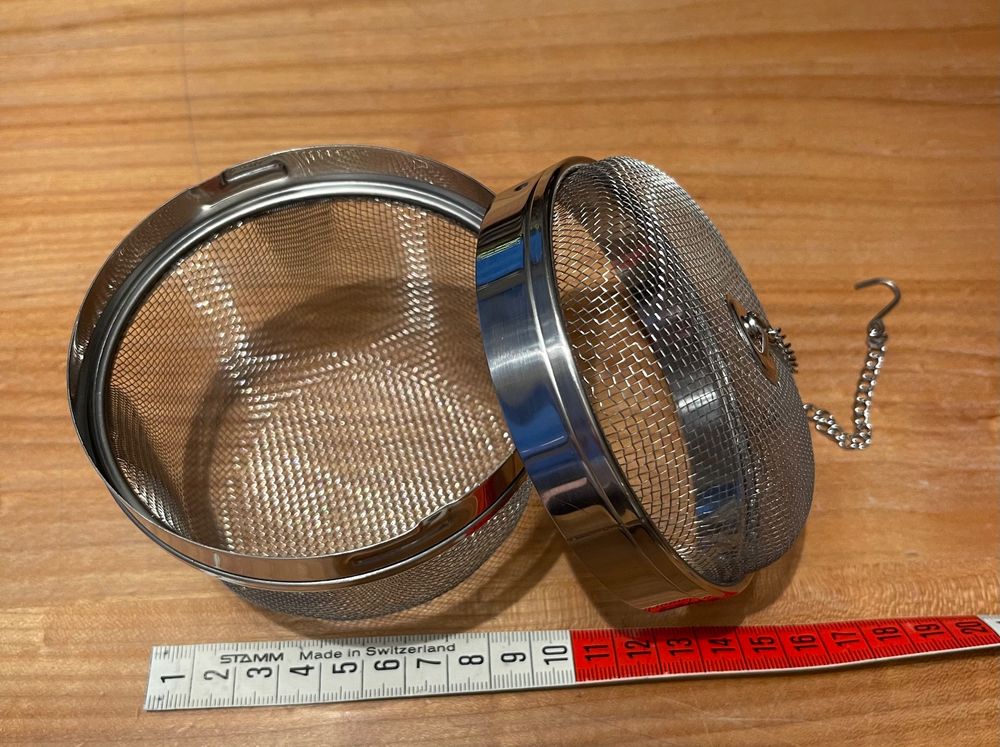 Fyearfly Gewürzsieb Aus Edelstahl - Praktischer Küchenhelfer Mit Teleskopgriff