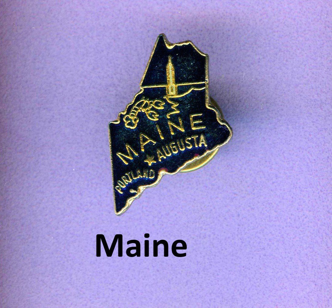 Placchette & Badge: USA   Maine – Usato da Winterthur venduto da Sammleroase