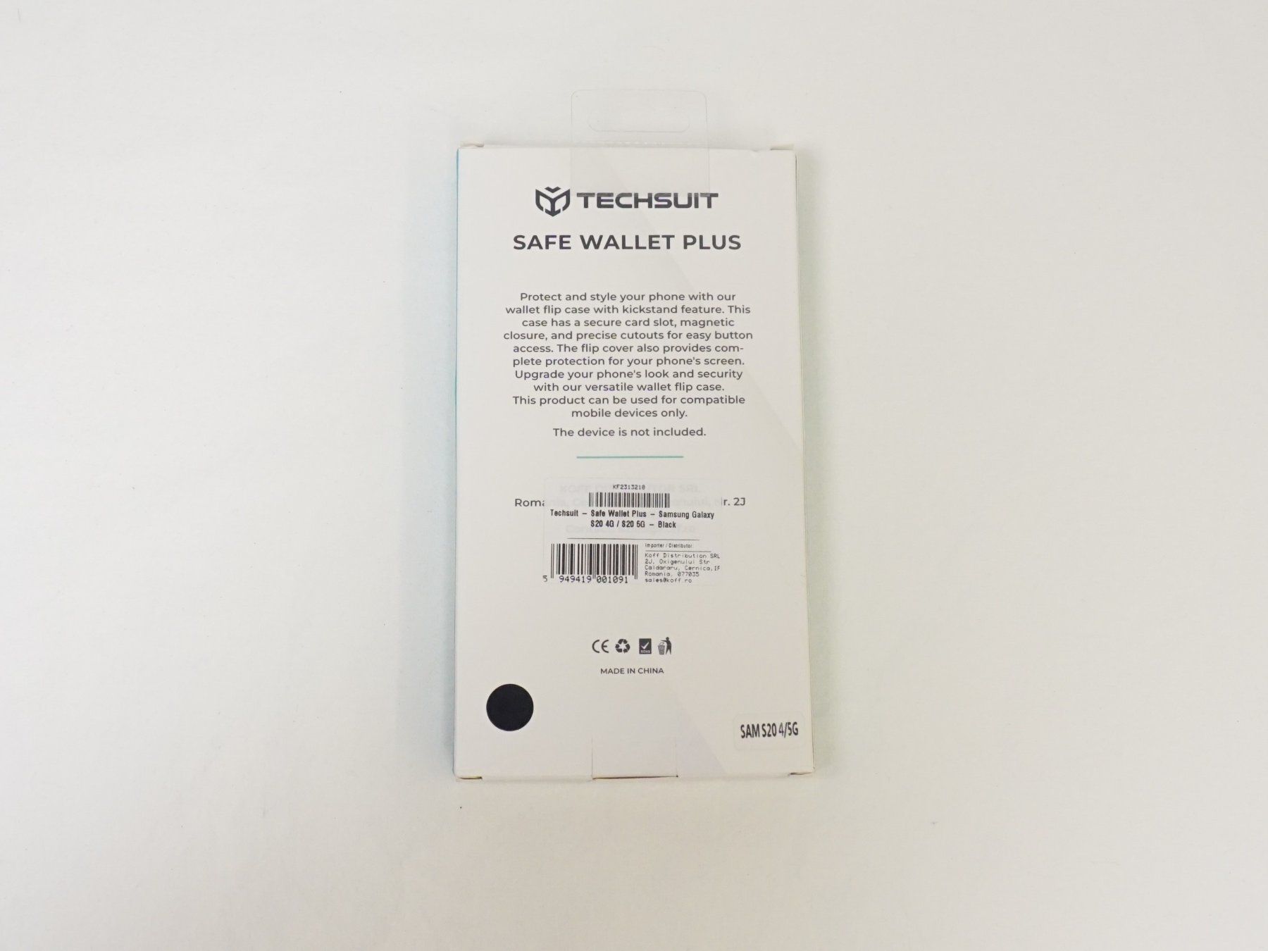 Samsung Cover & Protezioni schermo: Techsuit Safe Wallet Plus Handyhülle S20 Schwarz – Nuovo (secondo la descrizione) da Pratteln venduto da Restwert_Pratteln 1