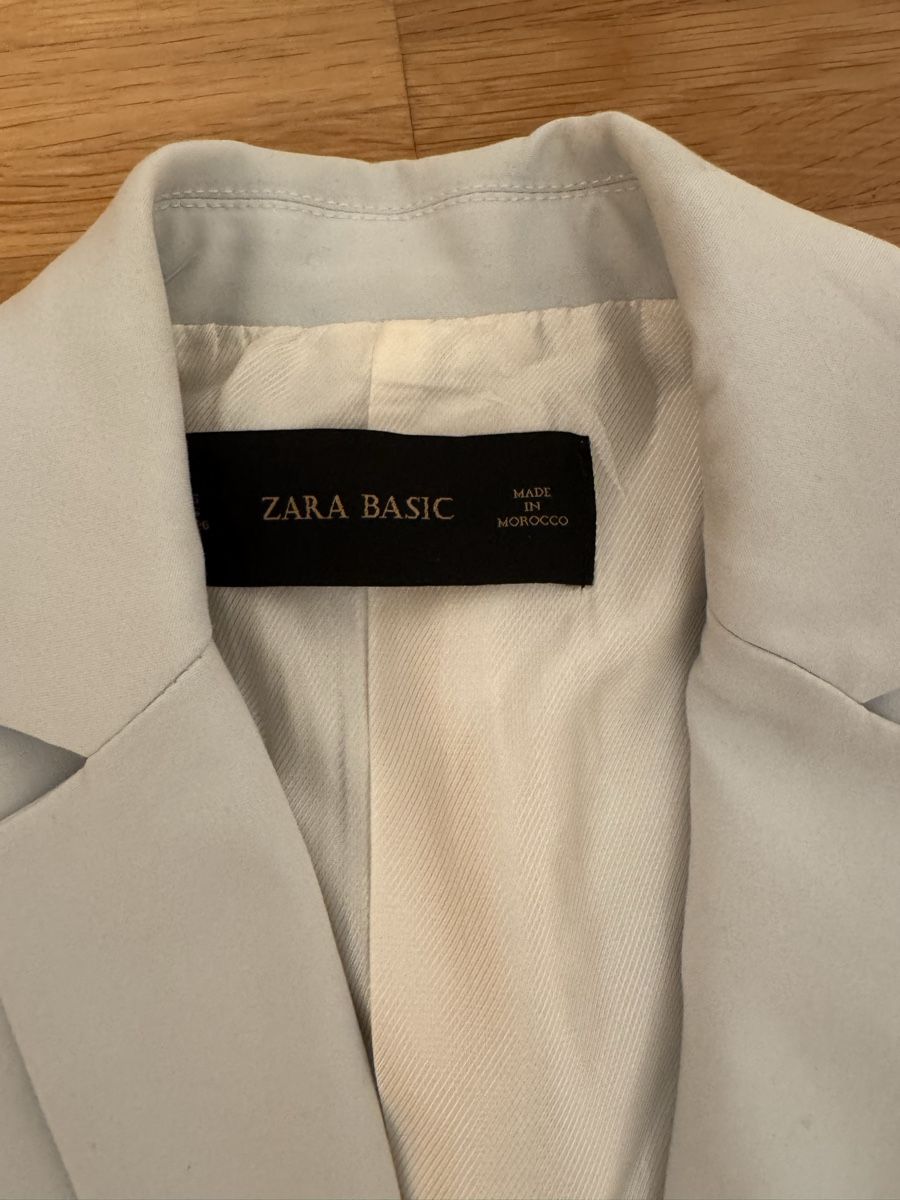 Zara Completi & Tailleur: Zara Basic Sommerblazer Hellblau, Gr. S - Neuwertig! – Nuovo (secondo la descrizione) da Jona venduto da Good_luck_ 3