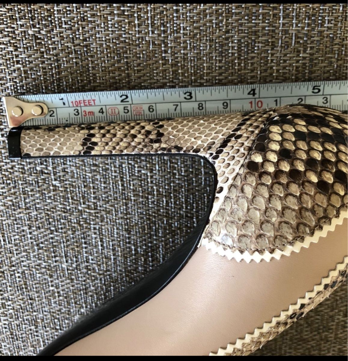 Salvatore Ferragamo Scarpe da donna: Salvatore Ferragamo Escarpins Python Beige, Taille 37 🔥 – Nuovo e nell'imballaggio originale da Morges venduto da sve_fp8t 2