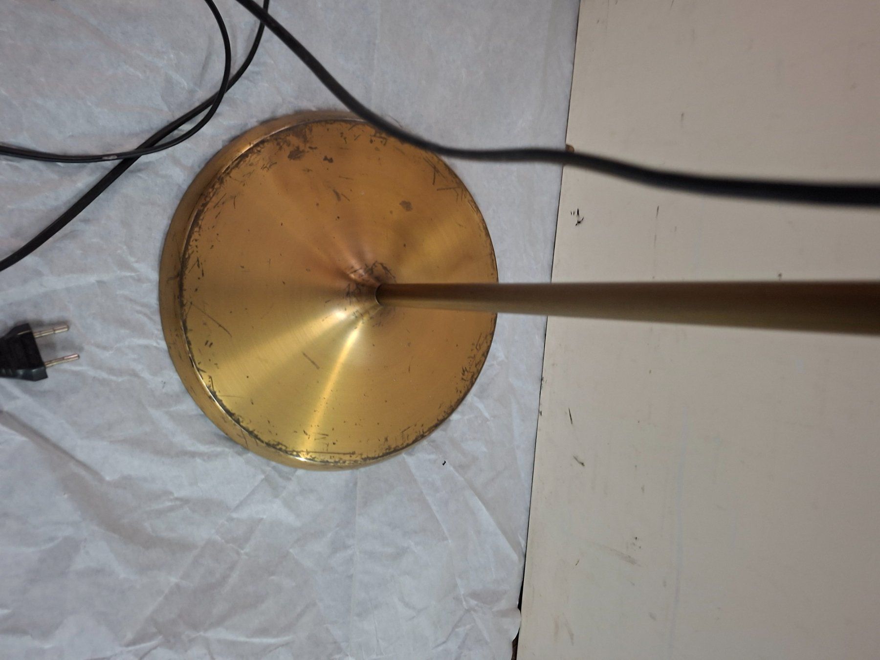 Lampes: Stehlampe Messing 2 Flammen einstellbar – D'occasion à Olten par Mezopotamya 4